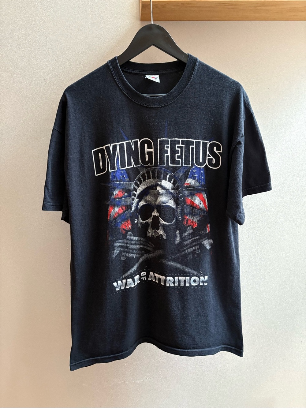 Dying Fetus VTG 2007 War Of Attrition T-shirt L Fruit of the Loom